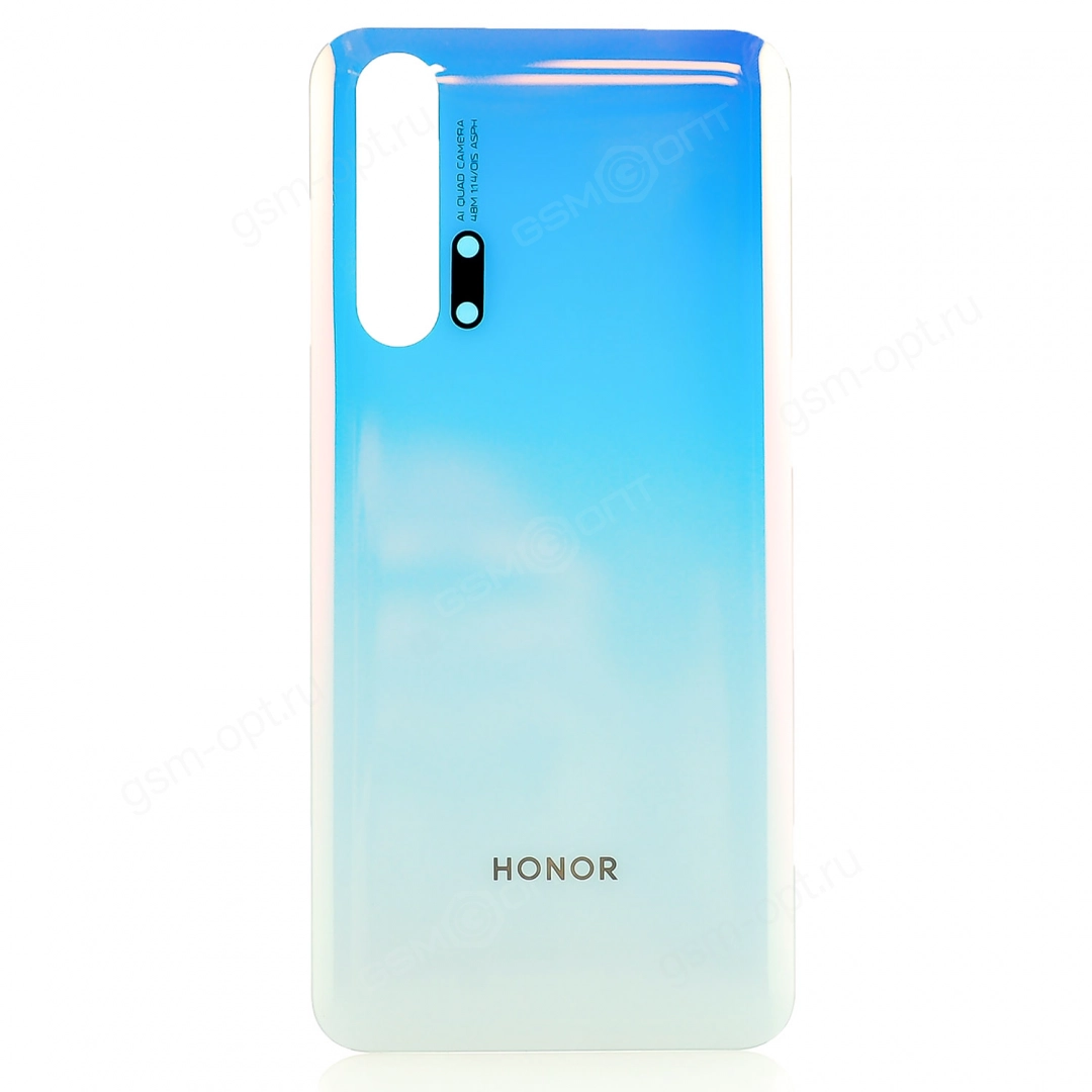 Купить Задняя крышка для Huawei Honor 20 Pro белый с доставкой по России от  двух дней и оплатой при получении от 210 рублей