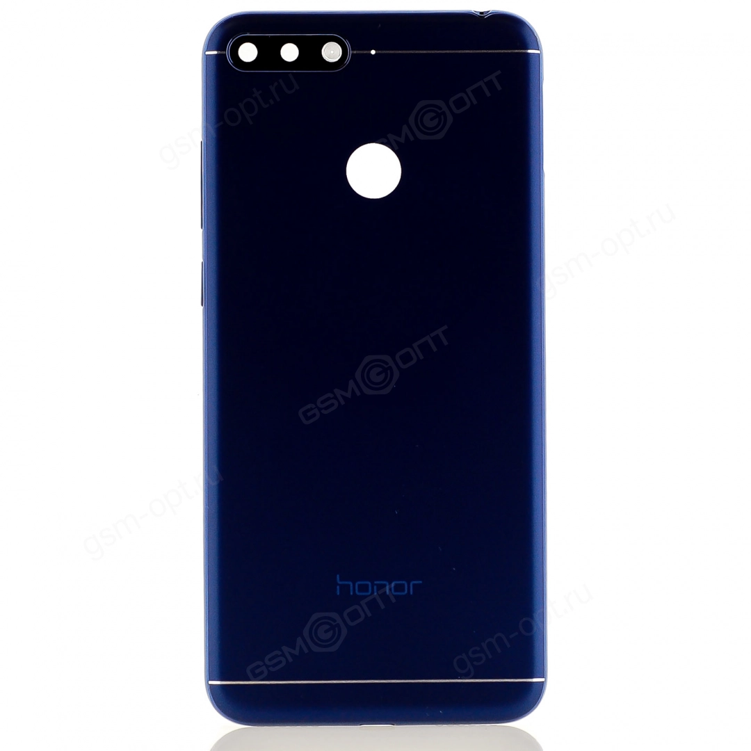 Задняя крышка для Huawei Honor 7A Pro (AUM-L29/ ATU-L29A)/ Honor 7C синий