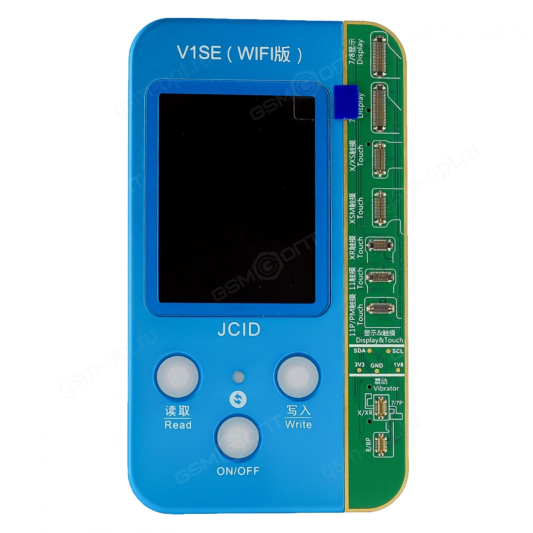 Программатор JCID V1SE + 10 планок, для обслуживания iPhone (Wi-Fi  version): 7-11PM True Tone adaptor/ 12-13PM Vibration R&W adaptor/ 6-14PM  Battery ...