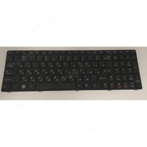 Клавиатура для ноутбука Lenovo G570/ G575/ G770/ Z560/ Z565 черный