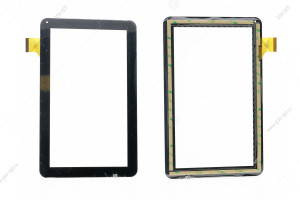Тачскрин для планшета (10.1") RS-CQ1000-V4.0, Oysters T12v 3G/ Irbis TZ18/ Turbopad 1014 черный