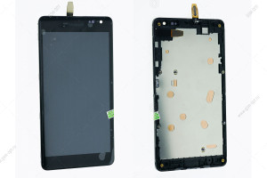 Дисплей для Microsoft (Nokia) 535 (RM-1090) Lumia Dual SIM с тачскрином (треб. обновление ПО)