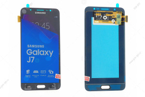 Дисплей для Samsung Galaxy J7 2016 (J710F) черный, оригинал
