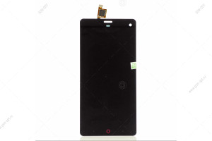 Дисплей для ZTE Nubia Z7 Mini NX507J с тачскрином, черный
