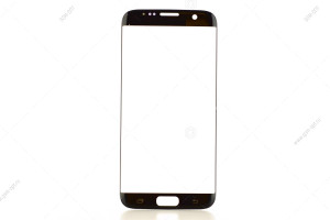 Стекло дисплея для переклейки для Samsung Galaxy S7 Edge (G935F) черный