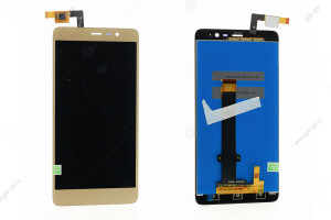 Дисплей для Xiaomi Redmi Note 3/ Note 3 PRO с тачскрином золото (147х73мм)