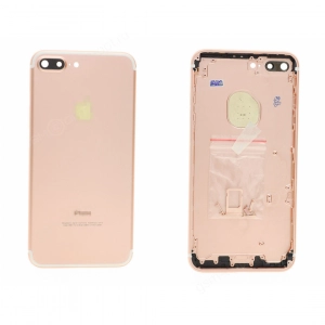 Корпус для iPhone 7 Plus розовое золото + комплект клавиш