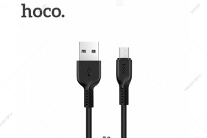 Кабель USB Hoco X20 Flash Micro-USB, 3м, черный