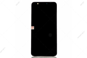 Дисплей для Huawei P Smart в рамке + АКБ, черный, оригинал