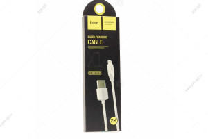 Кабель USB Hoco X1 Rapid Lightning для Apple 2м, белый
