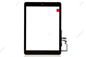 Тачскрин для iPad Air (2013)/ iPad 5 9.7' (2017) черный, с кнопкой HOME, HC