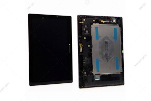 Дисплей для Lenovo Tab 3 10 Business (TB3-X70L) с тачскрином в рамке, черный