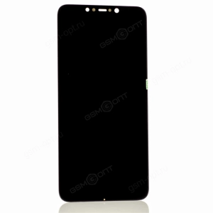 Дисплей для Xiaomi Pocophone F1 с тачскрином, черный