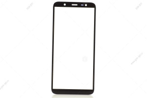 Стекло дисплея для переклейки для Samsung J810F Galaxy J8 (2018) черный