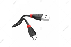 Кабель USB Hoco X27 Excellent Micro-USB, 1.2м, черный