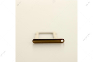Слот SIM-карты для iPhone XR белый (single-sim)