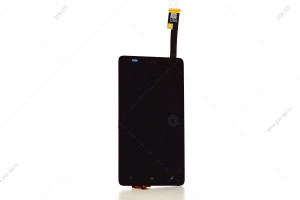 Дисплей для HTC Desire 400 с тачскрином, черный