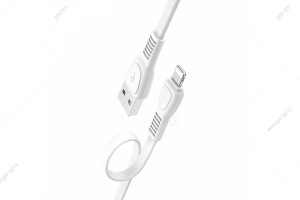 Кабель USB Hoco X40 Noah, Lightning для Apple, 1м, белый