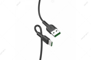 Кабель USB Hoco X33 Surpass, Type-C, 5A, 1м, черный