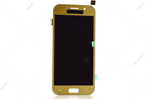 Дисплей для Samsung Galaxy A5 2017 (A520F) без рамки, золото (OLED)