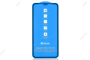 Защитное стекло Zipax FS для iPhone 11 Pro, X, XS  черный