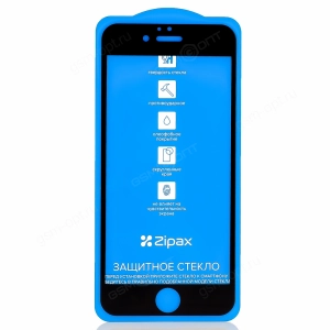 Защитное стекло Zipax FS для iPhone 6, 6S, черный