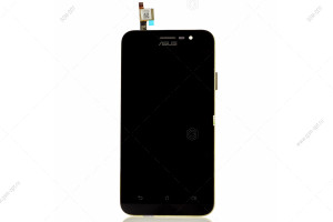 Дисплей для Asus ZenFone Go ZB500KG с тачскрином в рамке, черный