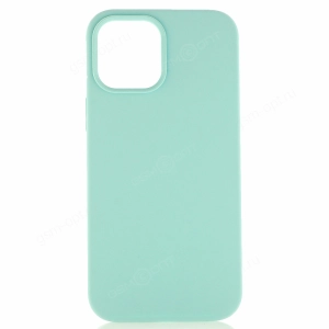 Силиконовый чехол Silicone Case для iPhone 12 Pro Max, аквамарин