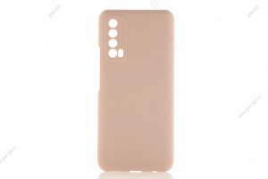Чехол Silicone Cover для Huawei Р Smart 2021, розовый