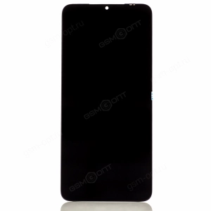Дисплей для Xiaomi POCO M3/ Redmi 9T с тачскрином, черный
