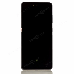 Дисплей для Samsung Galaxy A52 (A525F)/ A52s (A528B) в рамке, черный, оригинал