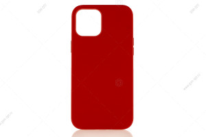 Чехол для iPhone 12 Pro Max Leather Case MagSafe, IC, кожаный с магнитом, красный