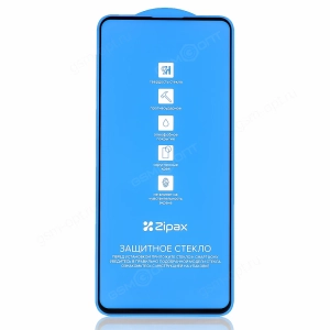 Защитное стекло Zipax FS для Xiaomi POCO F3, Redmi Note 10 Pro, черный