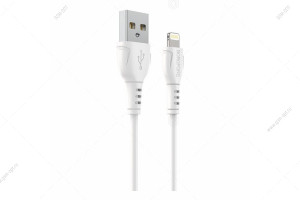 Кабель USB Borofone BX51 Triumph, Lightning для Apple 1м, белый