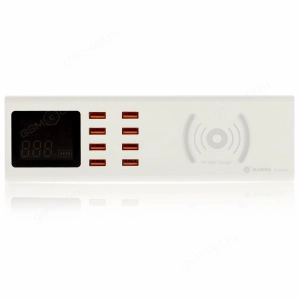 Зарядная станция Sunshine SS-309WD, 8USB + беспроводная зарядка