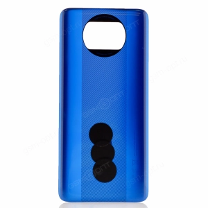Задняя крышка для Xiaomi POCO X3/ X3 NFC/ X3 Pro синий