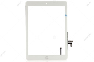 Тачскрин для iPad Air (2013)/ iPad 5 9.7' (2017) белый, с кнопкой HOME, HC