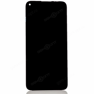Дисплей для Huawei P40 Lite с тачскрином, черный, orig.c