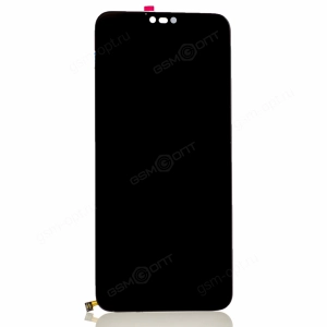 Дисплей для Huawei Honor 10 с тачскрином, черный (со сканером отпечатка пальца), orig.c