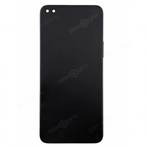 Дисплей для Honor 50 Lite в рамке, черный