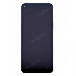 Дисплей для Honor 50 Lite в рамке, синий