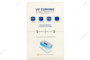 Пленка гидрогелевая UV для резки на плоттере 180x115мм, 0.1мм, глянец (упаковка 10шт.)