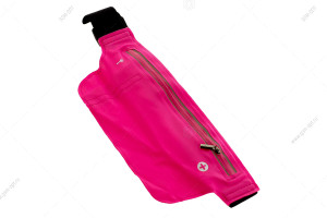 Спортивная сумка на пояс Sport Bag A4 розовый