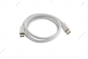 Кабель Type-C - Micro-USB, 1м. 2.1A, белый
