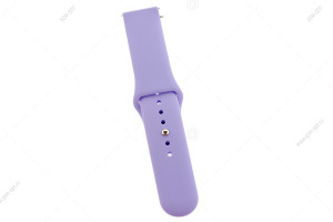 Ремешок силиконовый для часов Silicone Band iWatch 22mm дизайн Apple Watch, #15 сиреневый