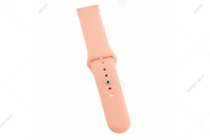 Ремешок силиконовый для часов Silicone Band iWatch 22мм дизайн Apple Watch, #11 розовый