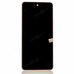 Дисплей для Samsung Galaxy A53 5G (A536B) в рамке, оранжевый, оригинал