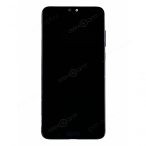 Дисплей для Huawei P20 Pro с тачскрином, черный, в рамке, orig