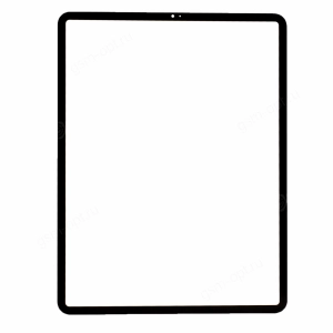 Стекло дисплея для переклейки для iPad Pro 12.9" (2018)/ iPad Pro 12.9" (2020) черный + OCA