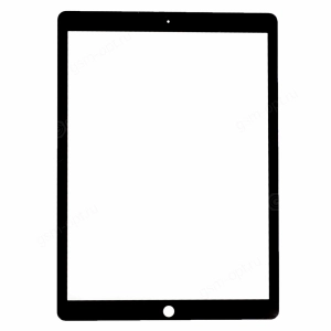 Стекло дисплея для переклейки для iPad Pro 12.9" (2015)/ iPad Pro 12.9" (2017) черный + OCA